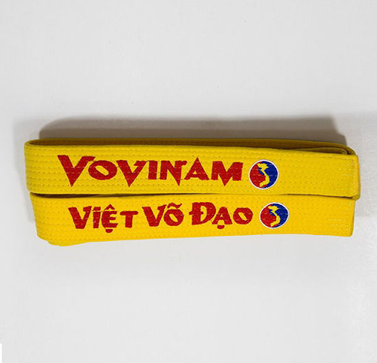 Ảnh của Đai Thêu Vovinam Vải Kaki (Tốt)