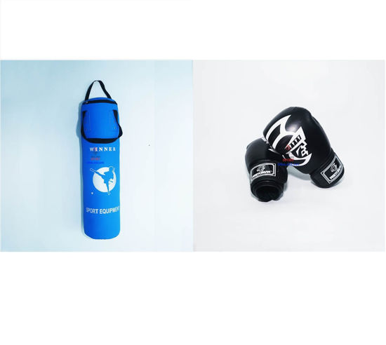 Picture of COMBO - Bao Cát Hoàn Thiện Dây Dù + Găng Boxing Hiệu Pretorian